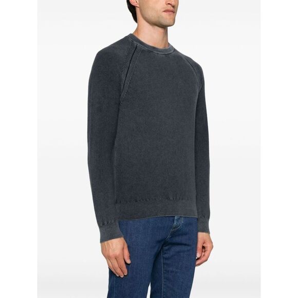 Jacob Cohen Men Cashmere Crewneck Sweater - Picture 3 of 5